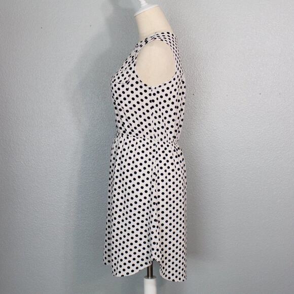 Adorable Monteau Polka Dot Midi Dress Size S - Picture 6 of 12